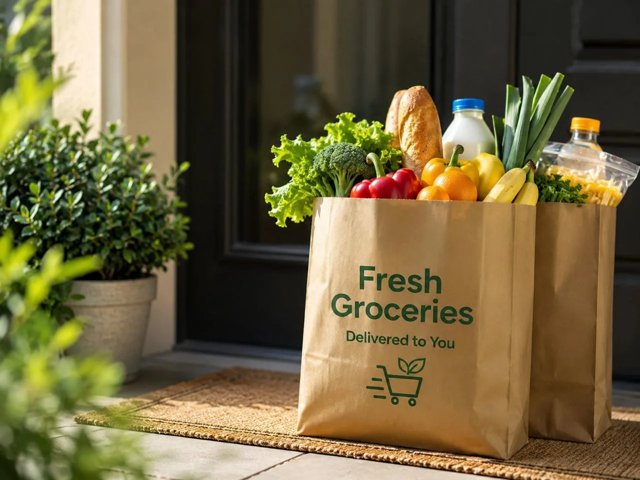 Grocery stores partnership